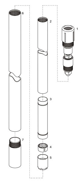 Chinese Standard Double Tube Core Barrels